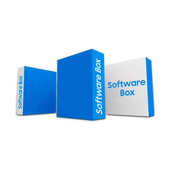 Manufacturing and usage of software boxes