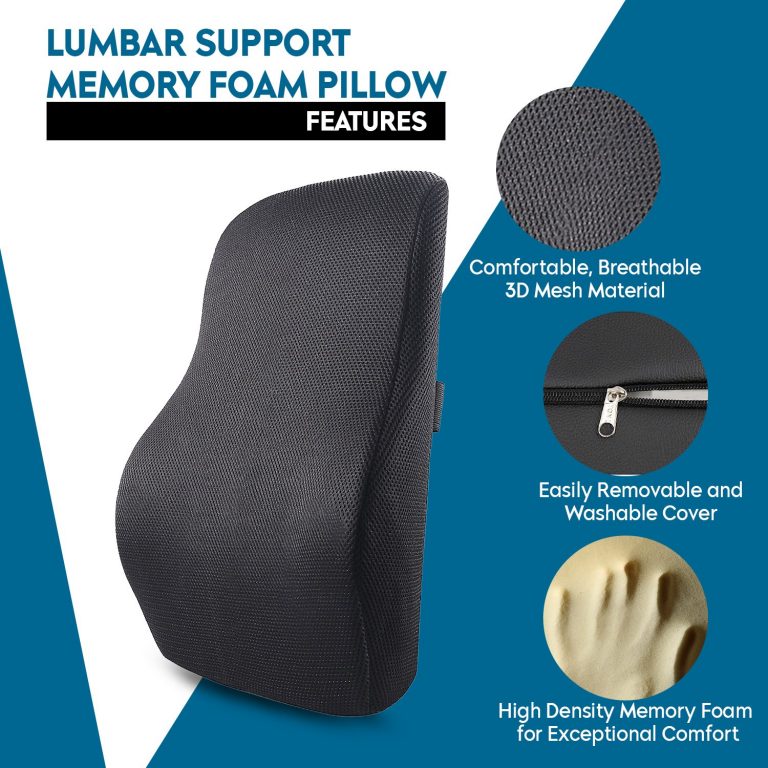 How to Use Lumbar Support Pillow for Office Chair?