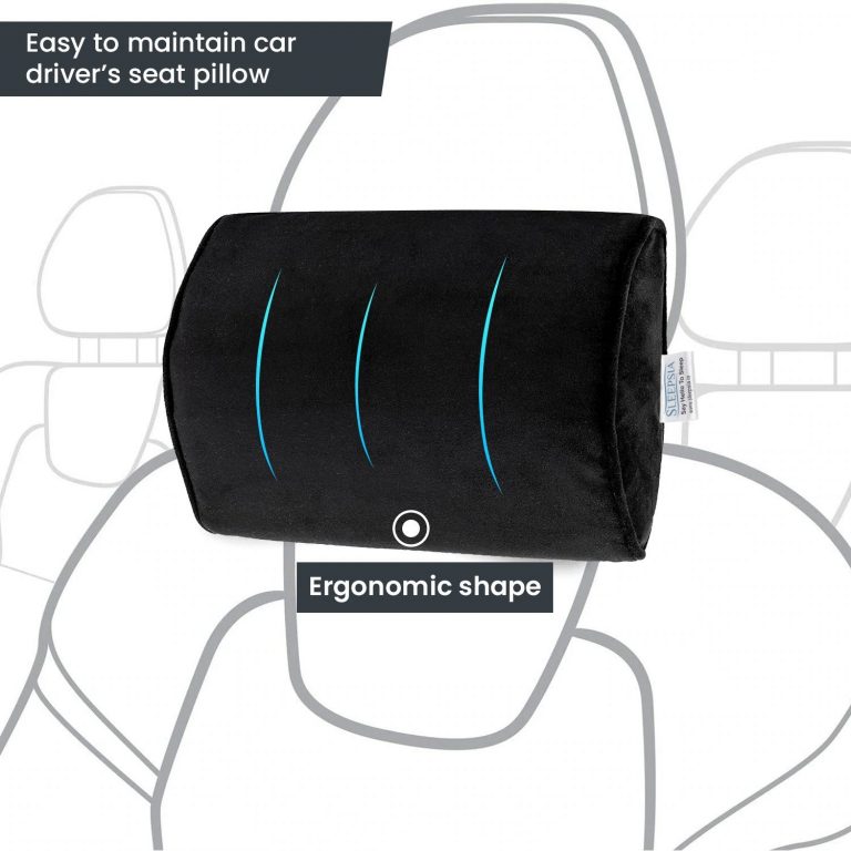 How To Use The Car Headrest Pillow For Extra Comfort And Support
