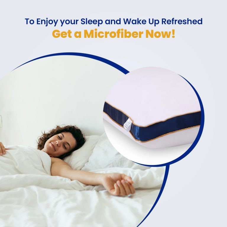 Best Microfiber Pillow For Your Sleep And Well-Being