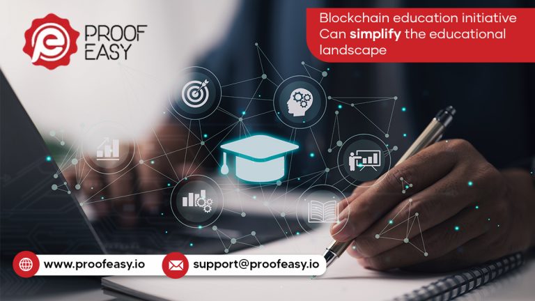 Mention the impacts of the blockchain education initiative