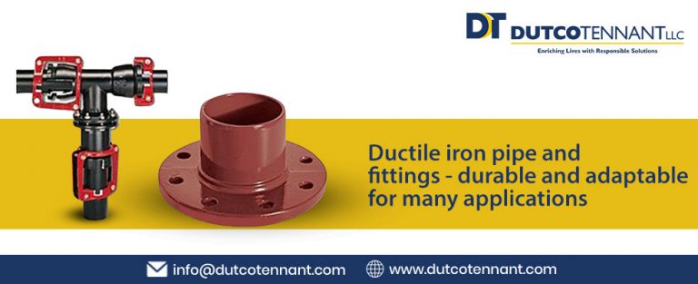 See why ductile iron pipe and fittings are mostly used?