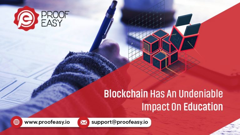Blockchain technology impacting the education sector